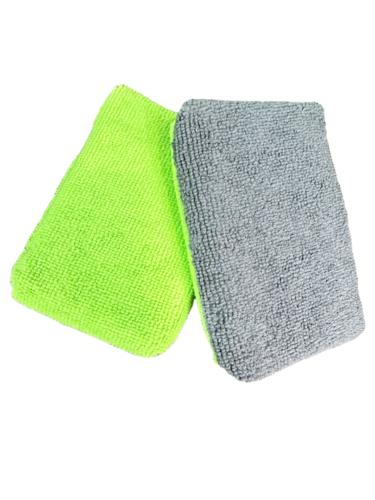 Microfiber applicator pads